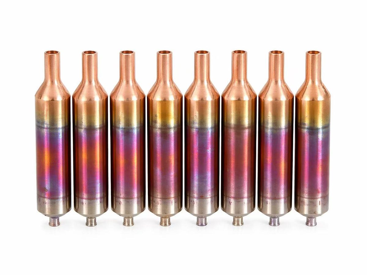 铜制干燥过滤器——铜壳体耐腐蚀，制冰机等特殊工况适用